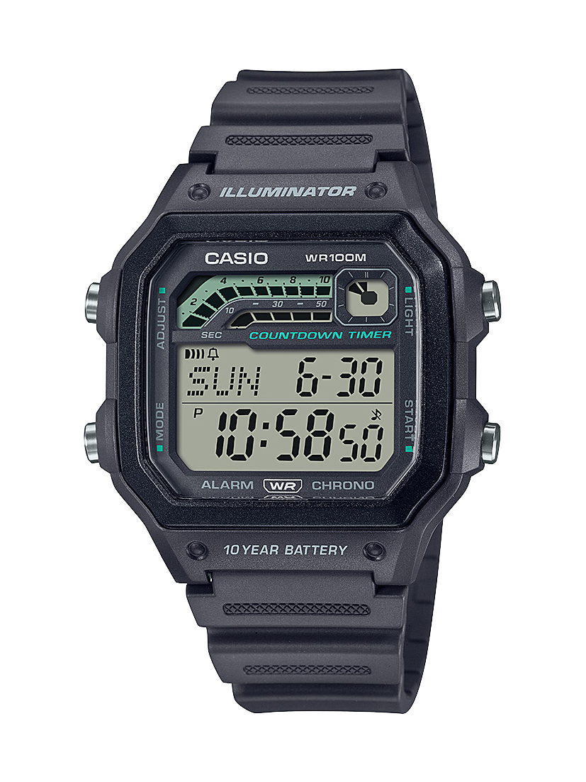 Casio watch 2025 with countdown timer