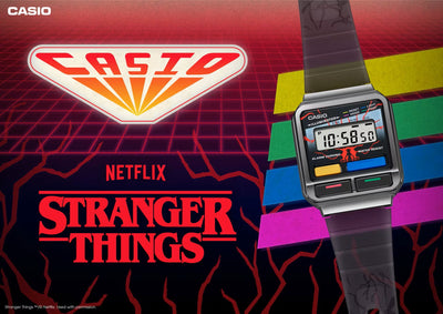 Digital Watch Collaboration featuring Netflix Series, Stranger Things