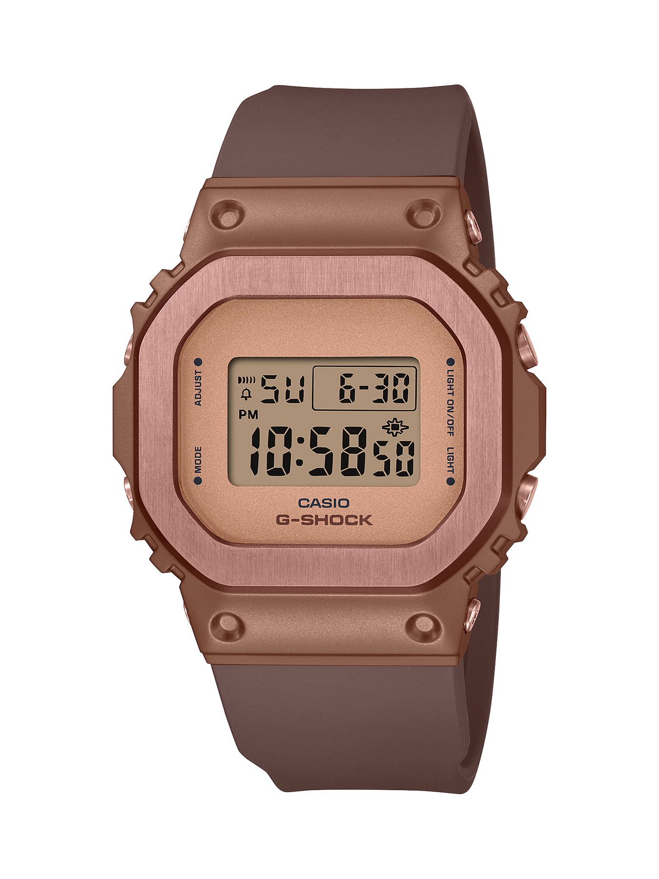 Bronze digital outlet watch